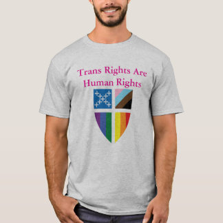 T-shirt Episcopal Trans Rights Are Human Rights 