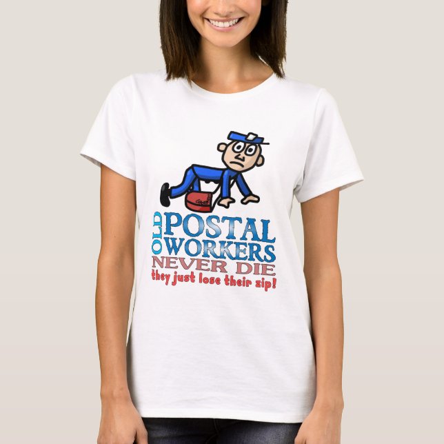 T-shirt Épitaphe postal (Devant)