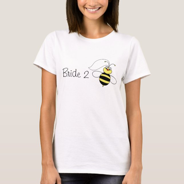 T-shirt Épouse à Bee (Devant)