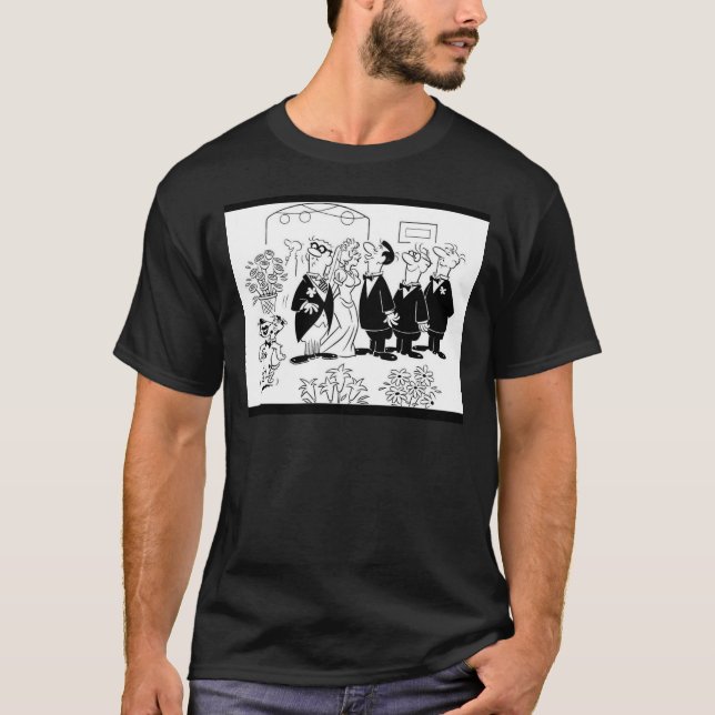 T-shirt Épouse de baiser (Devant)