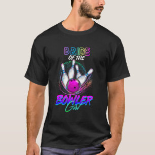 T-shirt Épouse De La Bowler Girl Correspondant Family Bowl