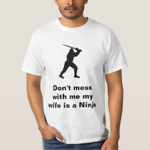 T-shirt Épouse de Ninja
