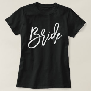 T-shirt Épouse de typographie de script tendance