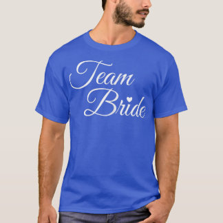 T-shirt Épouse d'équipe pour Mariage de la fête nuptiale T
