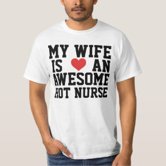 T-shirt Épouse d'infirmière