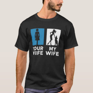 T-shirt Épouse drôle mariage humour graphique nouveauté sa