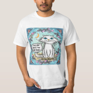 T-shirt Épouser ma chatte