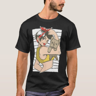 T-shirt Épouvantail fou.