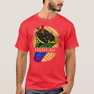 T-shirt EQUALI THÉ Boba Fan Drôle Bubble Thé Premium