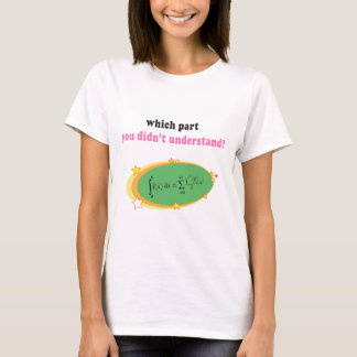 T-shirt Équation complexe de maths