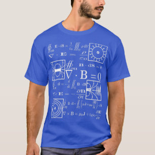 T-shirt Équations de Maxwells 
