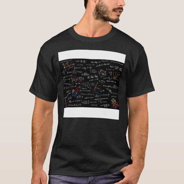 T-shirt Equations de physique (Devant)