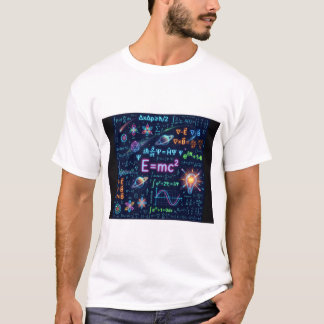T-Shirt Équations de Physique et de Mathématiques