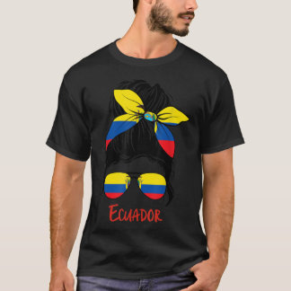 T-shirt Equatorienne fille Equateur fille Chica Ecuatorian