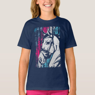 T-shirt Equestre - Cheval Vintage - Équitation