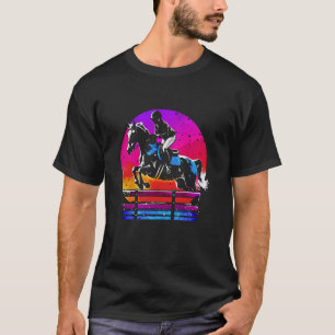 T-shirt Equestre coloré - Equestre Vintage Hor Sport