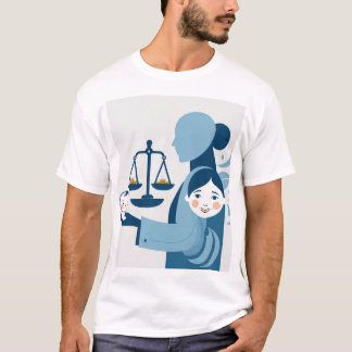 T-shirt "Équilibre entre amour et responsabilité - Mère A