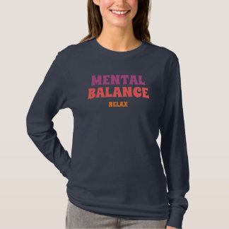T-shirt Équilibre Mental Relaxation