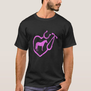 T-shirt Equine Vet Tech pour Vétérinaire Cadeau Vétérinair