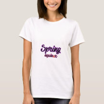 T-shirt équinoxe de printemps /T-shirt de printemp