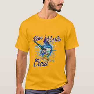 T-shirt Équipage Blue Marlin