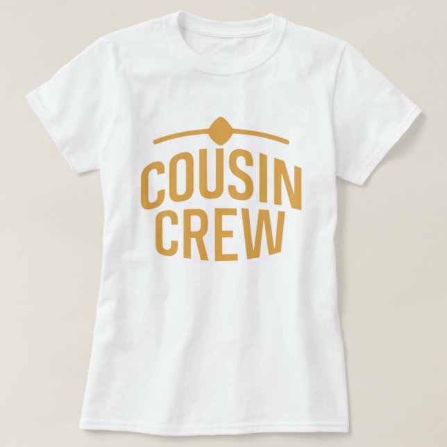 T-shirt Équipage Cousin (Design devant)