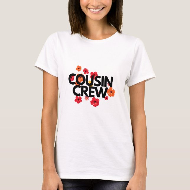 T-shirt Équipage Cousin (Devant)