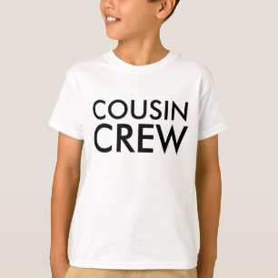 T-shirt Équipage Cousin   Famille de cousins jumeaux moder
