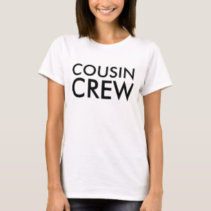 T-shirt Équipage Cousin   Famille de cousins jumeaux moder
