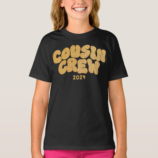 T-shirt Équipage Cousin | Retrouvailles de la famille de c (Devant)
