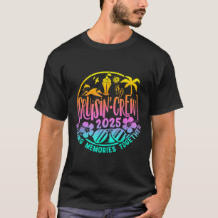 T-shirt Équipage Croisière 2025 Croisière Famille Amis Vac