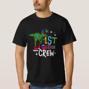 T-shirt Équipage de 1re année Dinosaure Cadeau pour enfant
