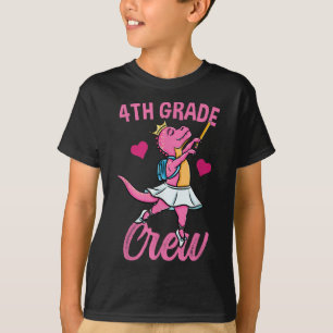 T-shirt Équipage de 4e année Ballet Retour à l'école Fille