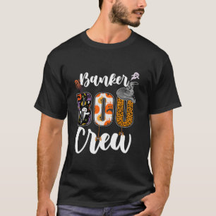 T-shirt Équipage de banquier Boo Halloween correspondant b