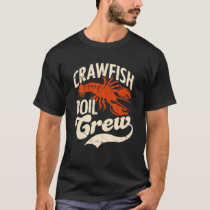 T-shirt Équipage de bouillon d'écrevisses Fête de fruits d