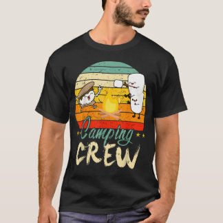 T-shirt Équipage de camping enfant garçon femme famille dr