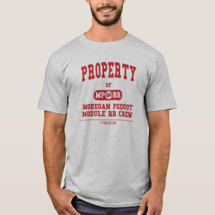 T-shirt Équipage de chemin de fer de module de MPRR
