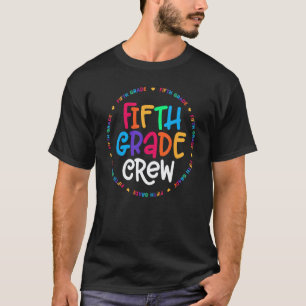T-shirt Équipage de cinquième année Professeur de rentrée