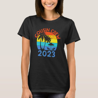 T-shirt Équipage de cousins pour la vie Famille Vacances d