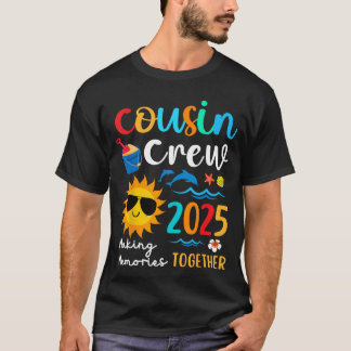 T-shirt Équipage de couture 2025 Vacances été Plage Voyage