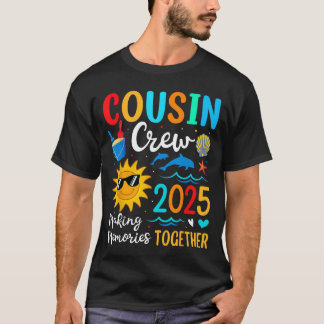 T-shirt Équipage de couture 2025 Vacances été Plage Voyage
