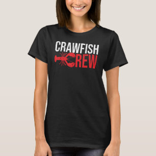 T-shirt Équipage de crevettes cajuns fruits de mer écrevis