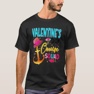 T-shirt Équipage de croisière de la Saint-Valentin Couple