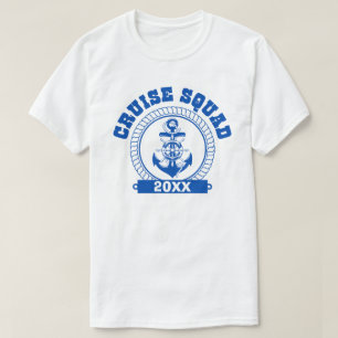 T-shirt Équipage de croisière Famille Vacances en croisièr