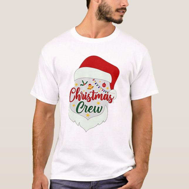 T-shirt équipage de Noël (Devant)