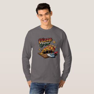 T-shirt Équipage de pizza