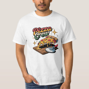T-shirt Équipage de pizza