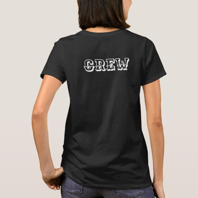 T-shirt Équipage de régisseur (Dos)