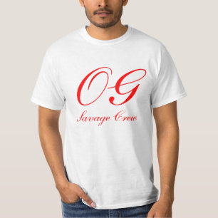 T-shirt Équipage de sauvage d'OG