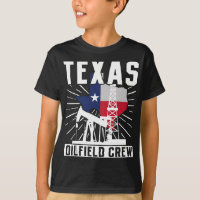 Équipage des champs de pétrole du Texas
